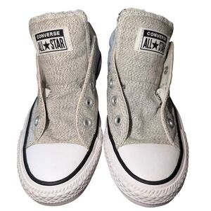 Converse Chuck Taylor All Star Shoreline Gray Knit Sneakers 549700F Womens 6